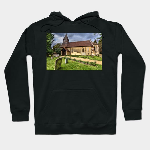 The Church of St Laurence in Tidmarsh Hoodie by IanWL
